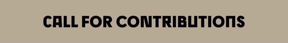 call for contributions